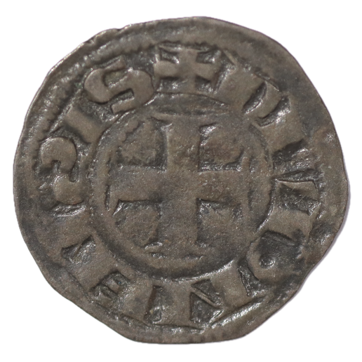 France - Duché de Bourgogne, Hugues V (1305-1315), denier