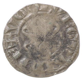 France - Duché de Bourgogne, Hugues V (1305-1315), Denier