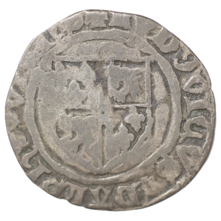 France - Dauphiné, Louis II (1440-1456), Blanc de billon