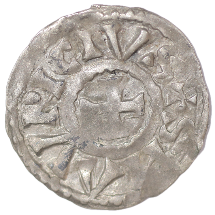 France - Dauphiné, Archevêché de Vienne, moyen-âge anonyme, Denier