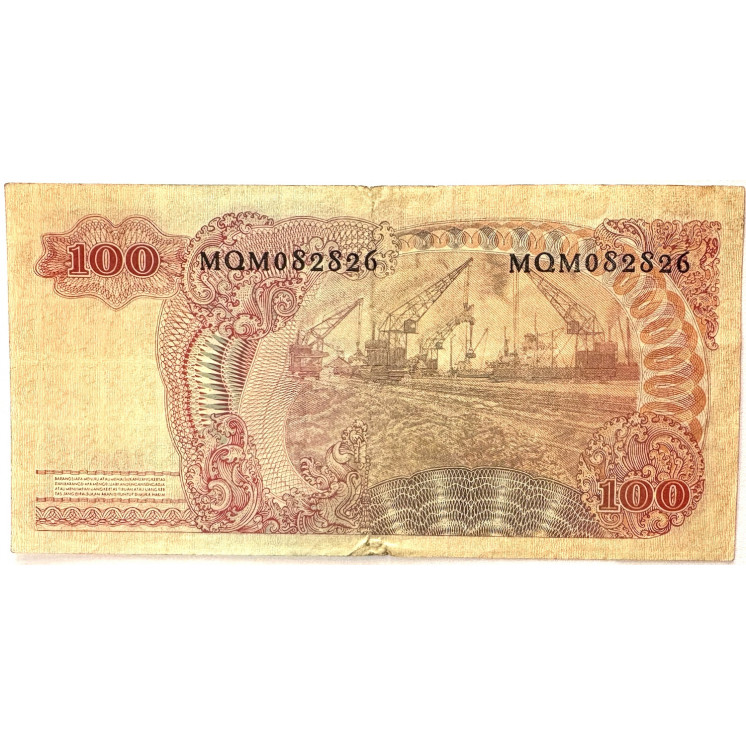 Billet - Indonésie 100 Rupiah 1968