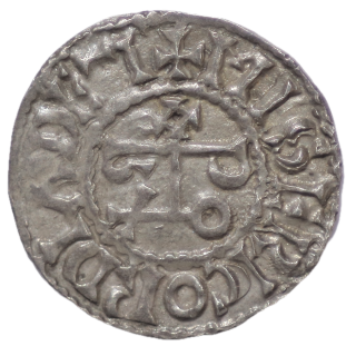 France - Eudes (888-898), Denier, Blois