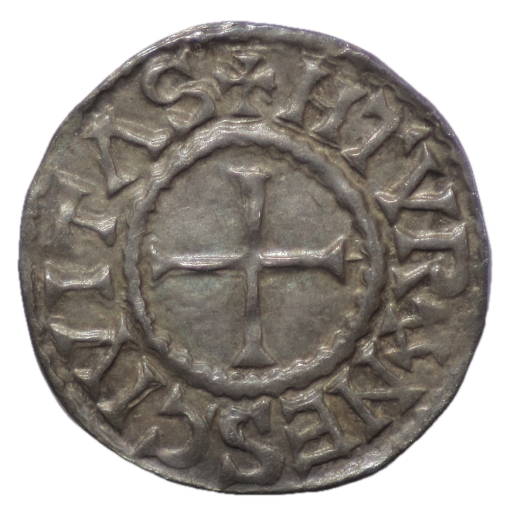 France - Eudes (888-898), Denier, Tours
