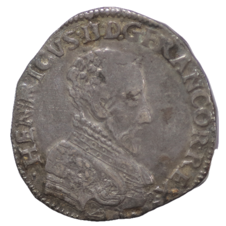 France - François II (1559-1560), Teston, 1559, k (Bordeaux)