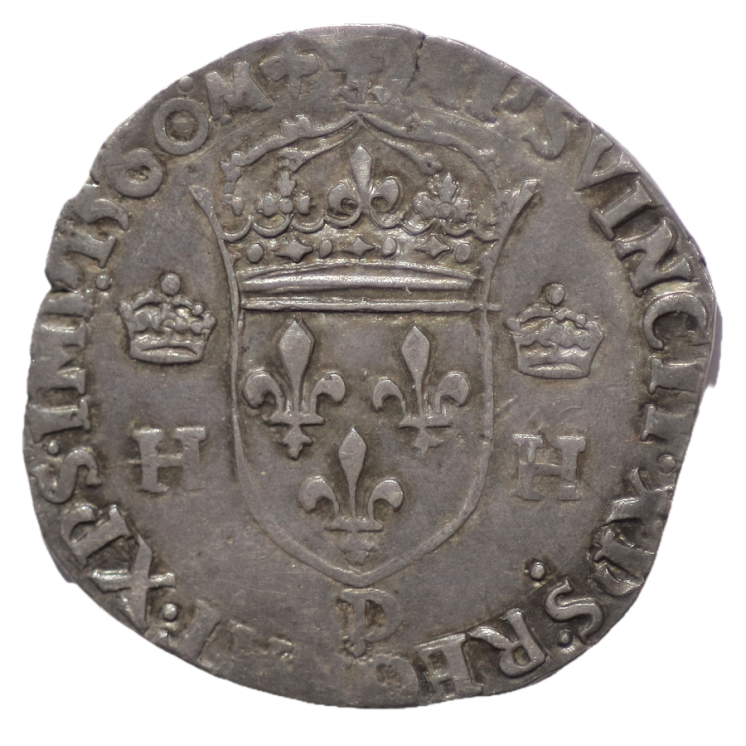 France - Charles IX (1560-1574), Teston, 1560, D (Lyon)