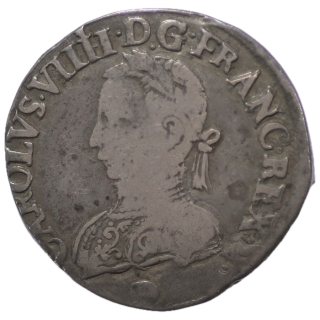 France - Charles IX (1560-1574), Teston, 1562, D (Lyon)