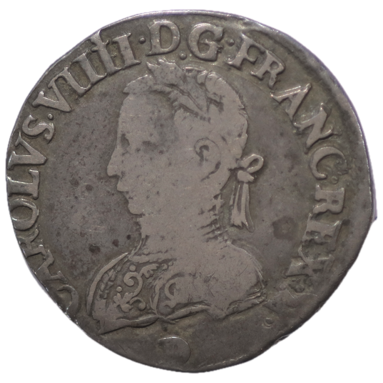 France - Charles IX (1560-1574), Teston, 1562, D (Lyon)