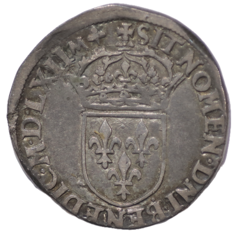 France - Charles IX (1560-1574), Teston, 1562, D (Lyon)
