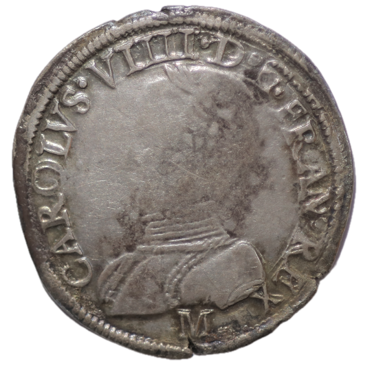 France - Charles IX (1560-1574), Teston, 1563, M (Toulouse)