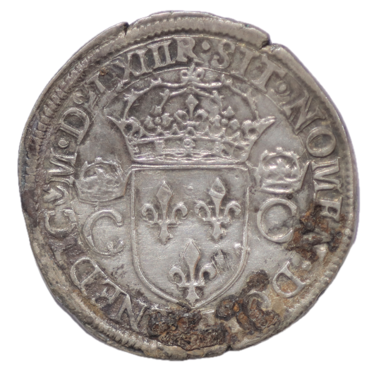 France - Charles IX (1560-1574), Teston, 1563, M (Toulouse)