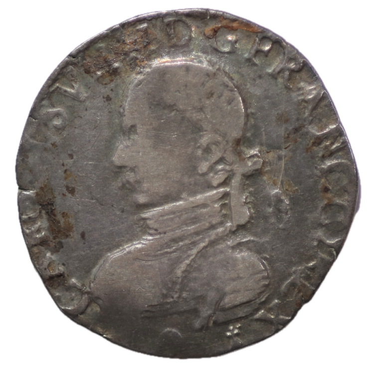 France - Charles IX (1560-1574), Teston, 1565, O (Riom)