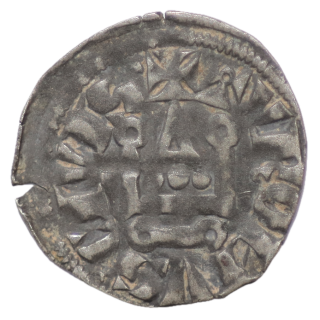 France - Philippe IV (1285-1314), Denier Tournois à l'O rond