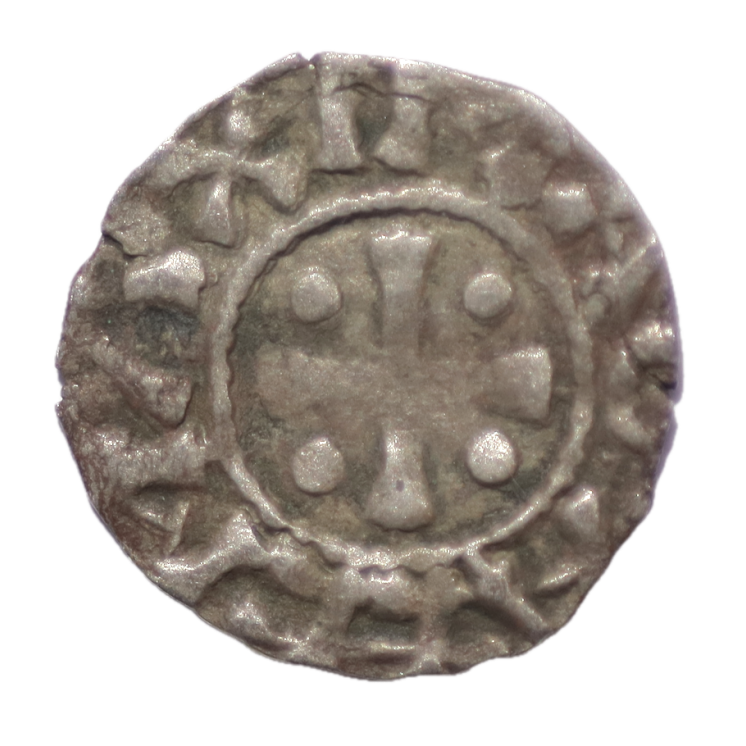 France - Dauphiné, archevêché de Vienne, denier argent
