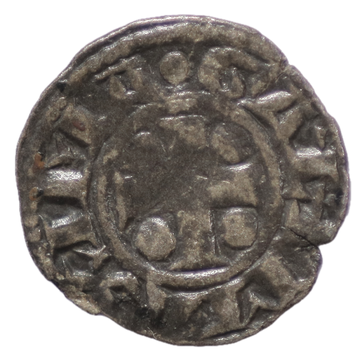 France - Dauphiné, archevêché de Vienne, denier argent