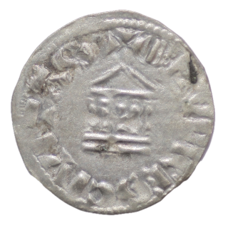 France - Lothaire (954-986), Denier Bourges