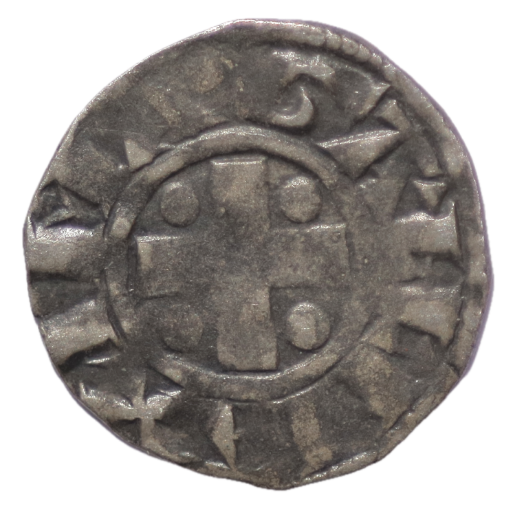 France - Dauphiné, archevêché de Vienne, denier argent