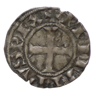 France - Philippe IV le Bel (1285-1314), Double Tournois, 1ere émission