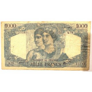 Billet - 1000 Francs Minerve et Hercule, G.12-7-1945.G.