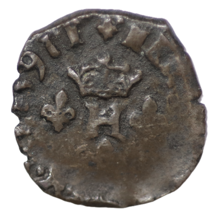 France - Henri III (1574-1589), Liard à la Croix 1575