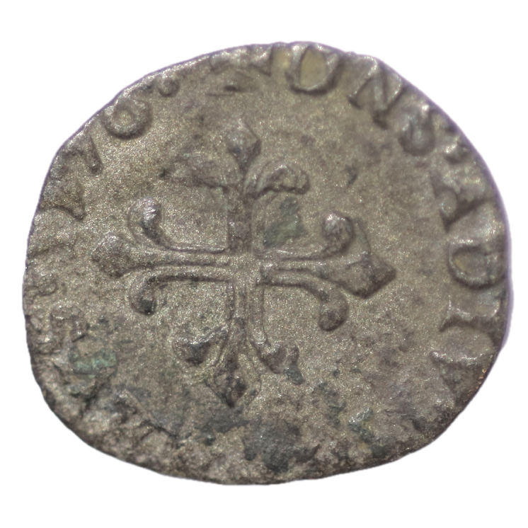 France - Dombes, Louis II de Montpensier (1560-1582), Liard 1576