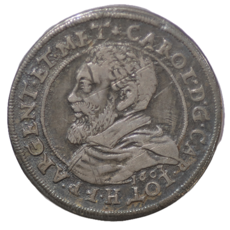 France - Evêché de Strasbourg, Charles cardinal de Lorraine (1593-1607), Teston