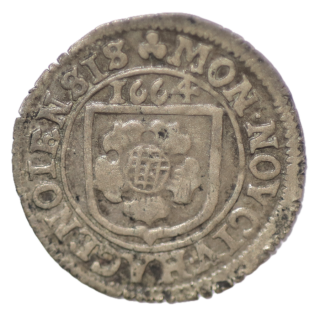 Saint Empire Germanique - Haguenau, Léopold Ier empereur (1657-1705), 2 Kreuzer 1664