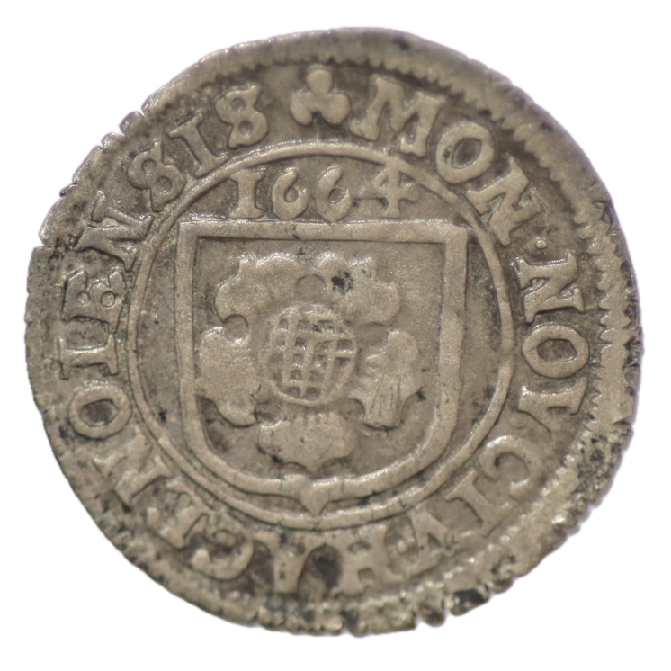 Saint Empire Germanique - Haguenau, Léopold Ier empereur (1657-1705), 2 Kreuzer 1664