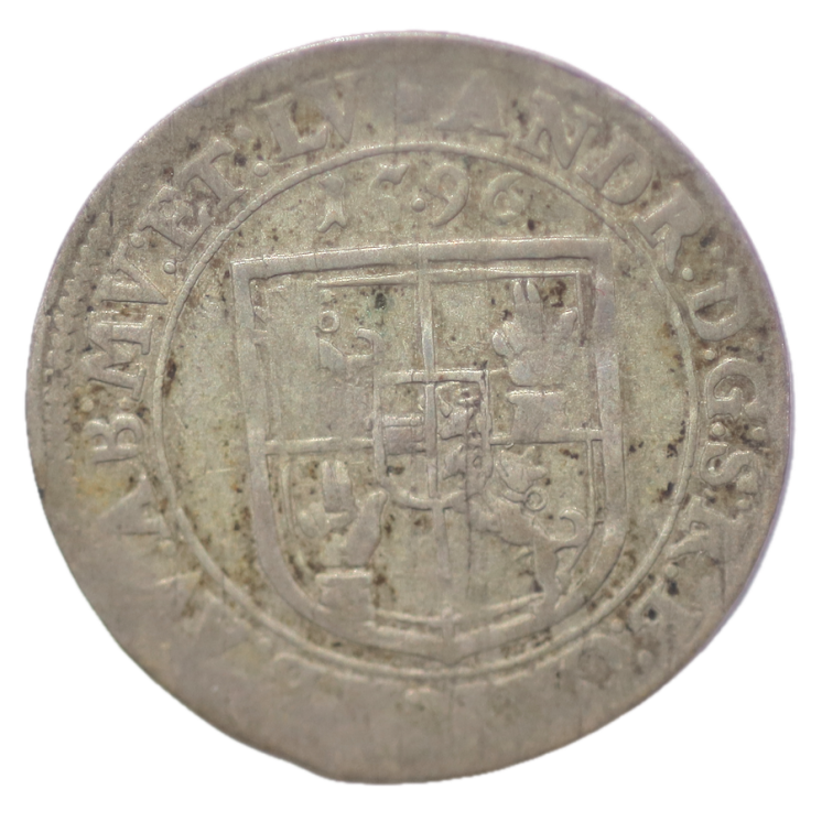 France - Abbaye de Mürbach et Lure, André d'Autriche (1587-1600), Groschen de 3 Kreuzer