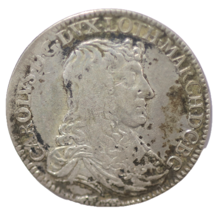 France - Charles IV (1661-1675), Teston de Nancy, 1663