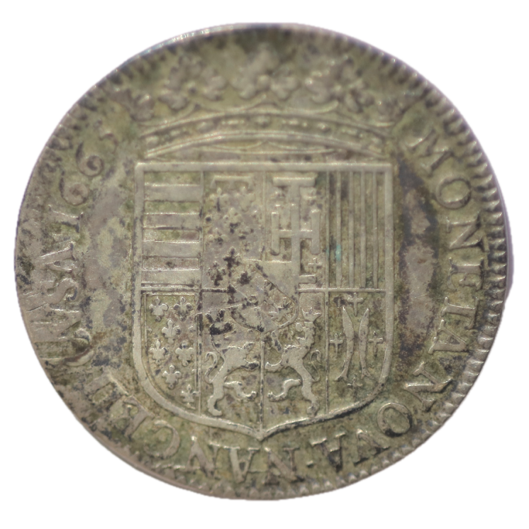 France - Charles IV (1661-1675), Teston de Nancy, 1663