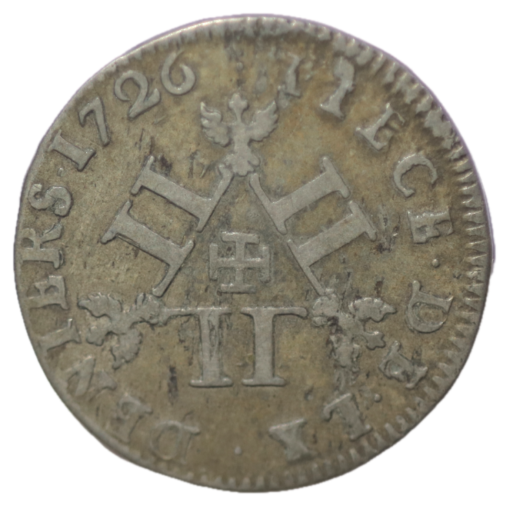 France - Lorraine, Leopold (1690-1729), 60 deniers, 1726