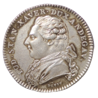 France - Duc d'Anjou, Jeton de la ville d'Angers, 1789