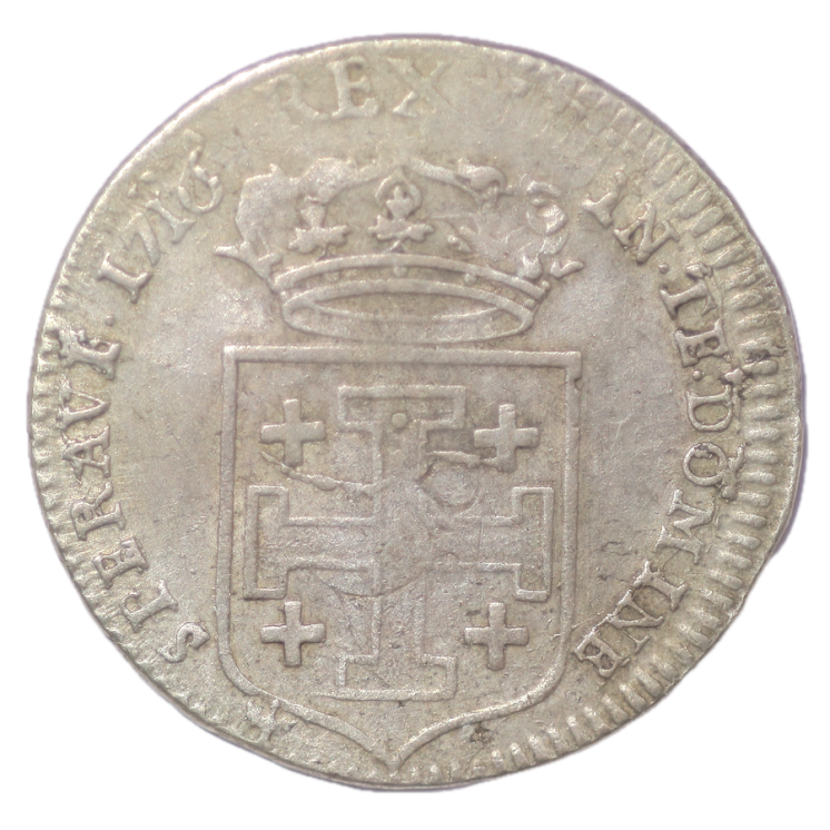 France - Lorraine, Léopold Ier (1690-1729), Teston, 1716