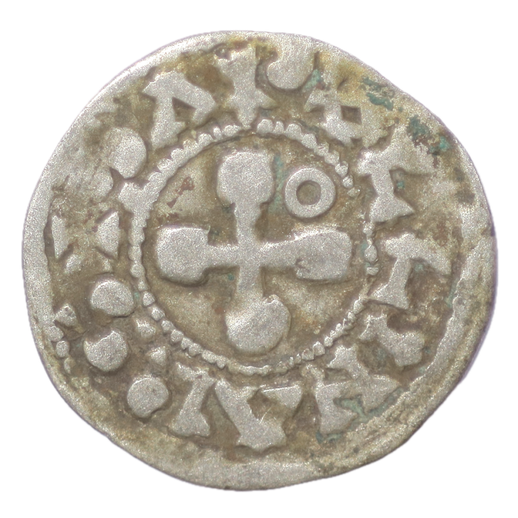 France - Dauphiné, évêché de Valence et Die, denier argent