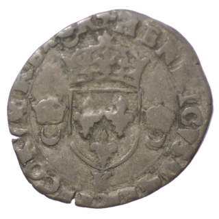 France - Henri II (1547-1559), Douzain aux croissants