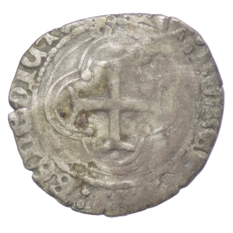 France - Louis XI (1461-1483), Petit Blanc au Soleil, 1476, D (Lyon)