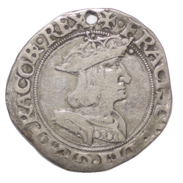 France - François Ier (1494-1549), Teston du Dauphiné