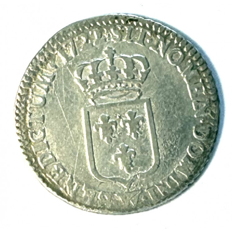 1/6 d'Ecu de France 1722 W (Lille) Argent