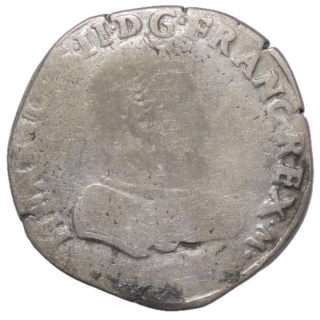 France - Henri II (1547-1559), Teston, D (Lyon)