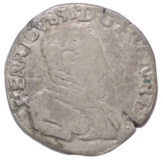 France - Henri II (1547-1559), Teston, 1554, G (Poitiers)