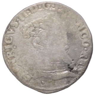 France - Henri II (1547-1559), Teston, 1555, M (Toulouse)