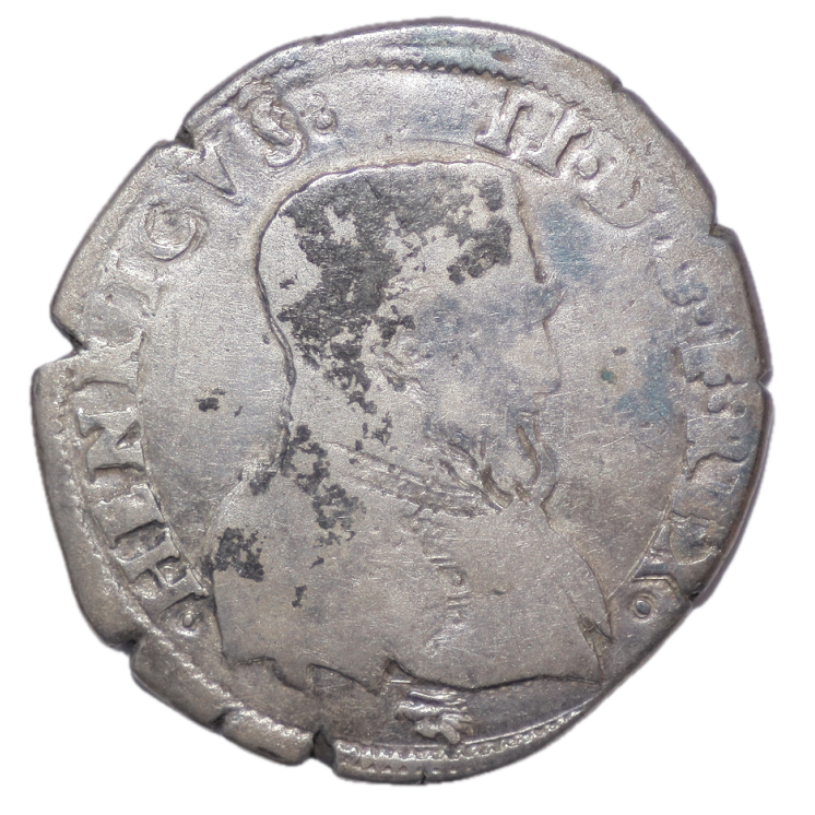 France - Henri II (1547-1559), Teston, 1557, H (La Rochelle)