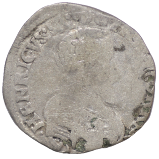 France - Henri II (1547-1559), Teston, 1558, K (Bordeaux)