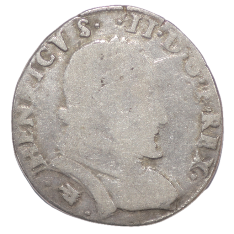 France - Henri II (1547-1559), Teston, 1559, H (La Rochelle)