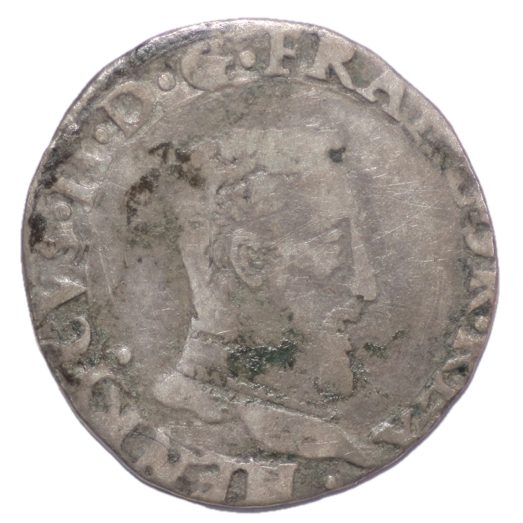 France - Henri II (1547-1559),  1/2Teston, 1554, M (Toulouse)