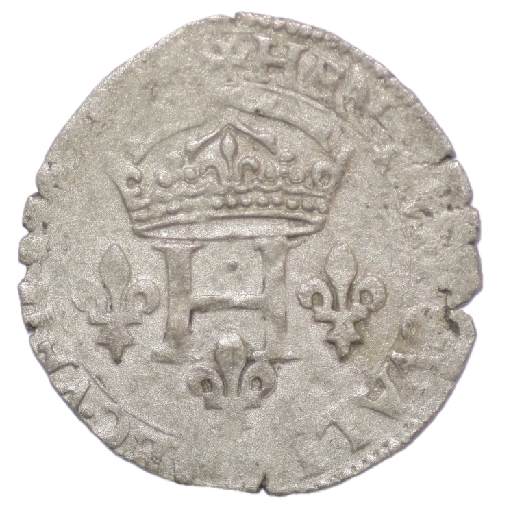France - Henri II (1547-1559),  1/2Gros de Nesle, 1551