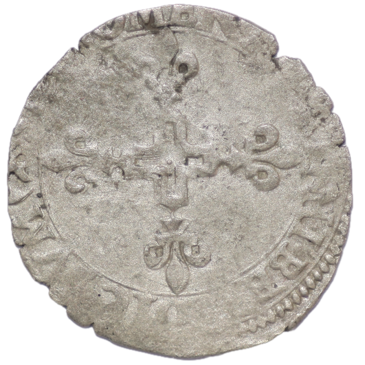 France - Henri II (1547-1559),  1/2Gros de Nesle, 1551