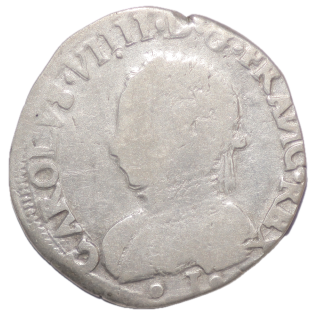 France - Charles,IX (1560-1562), Teston, 1563, I (Limoges)