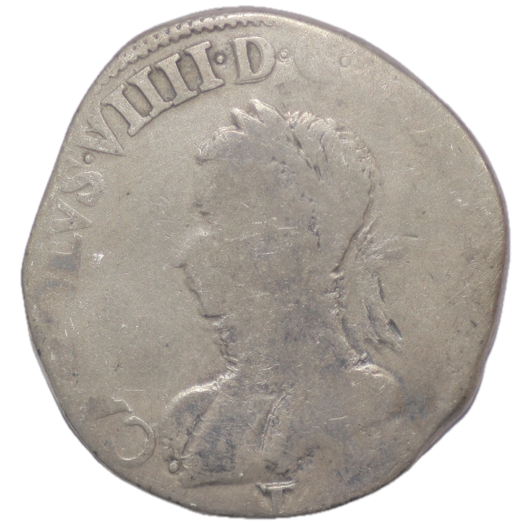 France - Charles IX (1560-1574), Teston, 1564, T (Nantes)