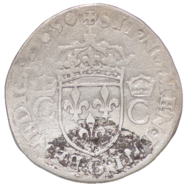 France - Charles IX (1560-1574), Teston, 1565, G (Poitiers)